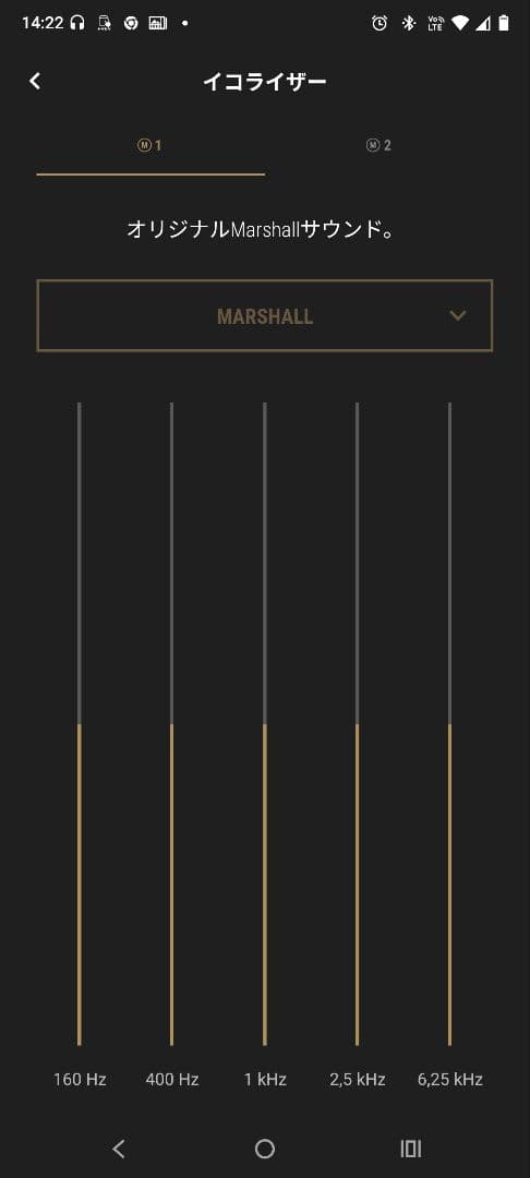 正規品 Marshall Motif Ⅱ A.N.C Bluetoothイヤホン