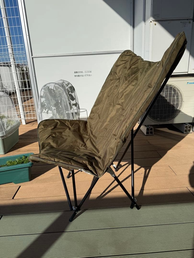 Coleman ソファチェア オリーブ✖️2個