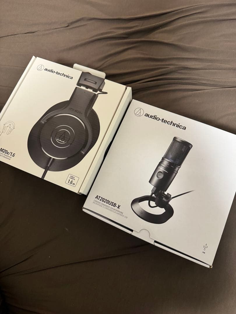 audio-technica M20x & AT2020USB-X セット