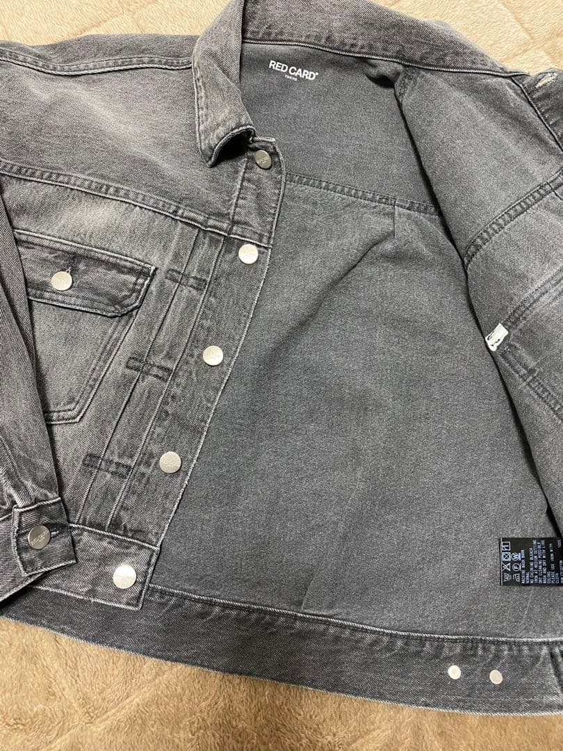 yyy★【新品未使用】RED CARD オーバーサイズデニムジャケット