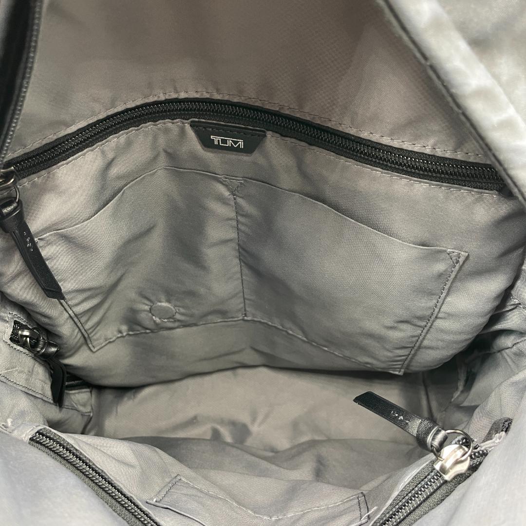 良品 TUMI バックパック ナイロン ブラック DEVOE メドウ