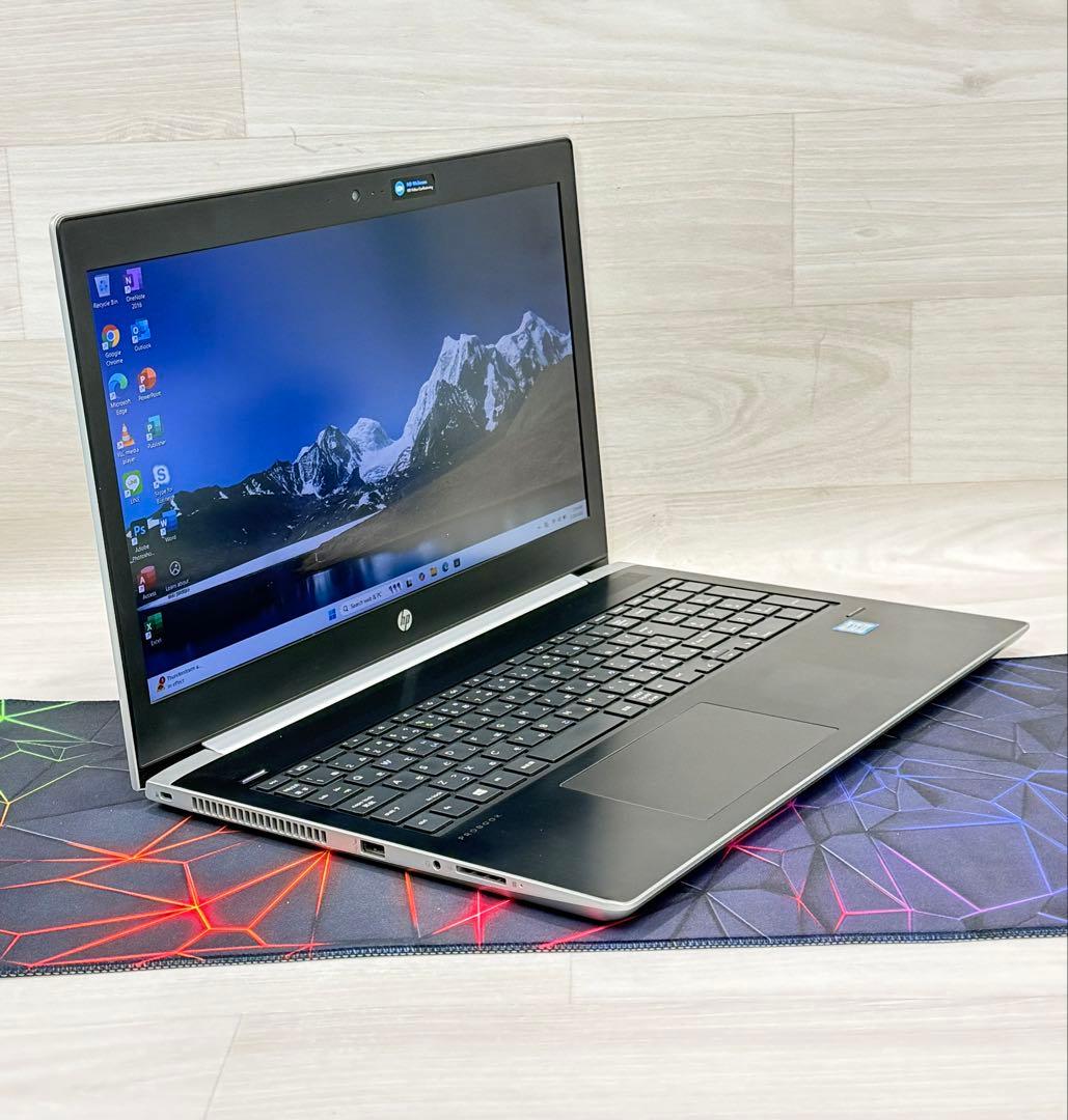 8世代HP ProBookエイチピーCorei5ノートパソコン/8GB/フルHD