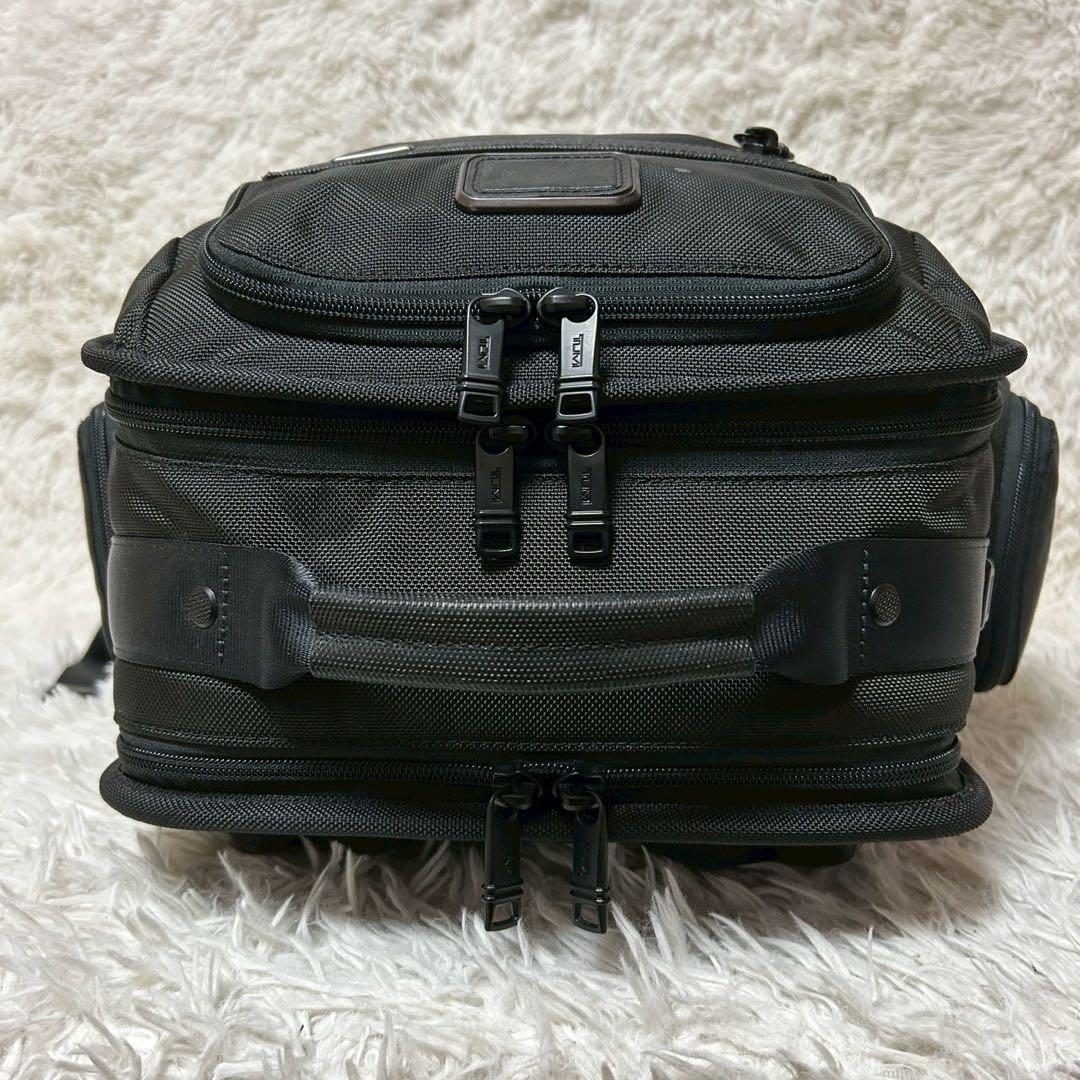 極美品✨TUMI Alpha3 リュックサック ビジネスバッグ ブリーフパック