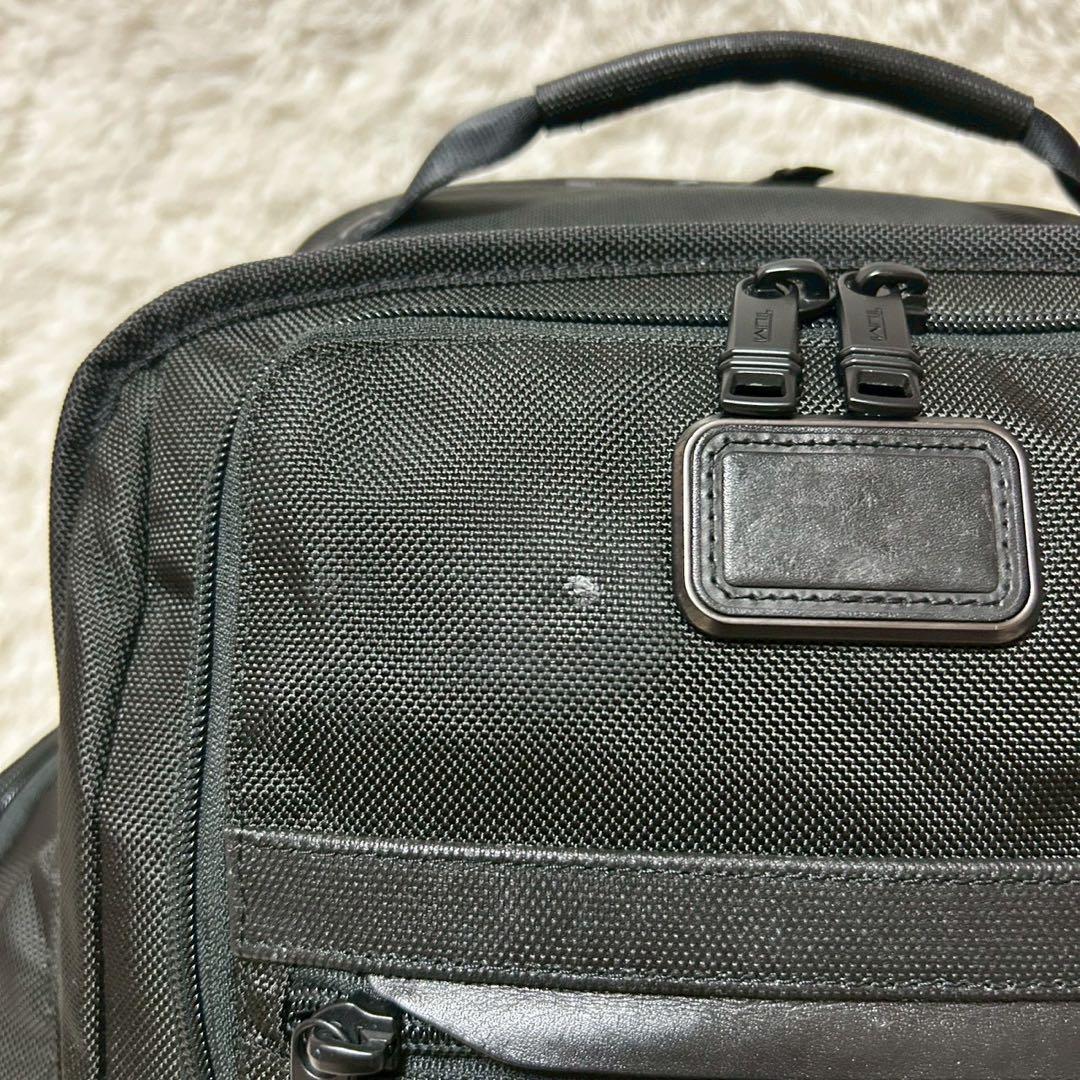 極美品✨TUMI Alpha3 リュックサック ビジネスバッグ ブリーフパック