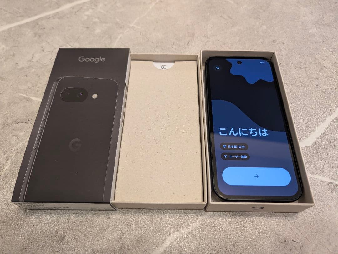 Google Pixel 9a ブラック 本体 箱付き