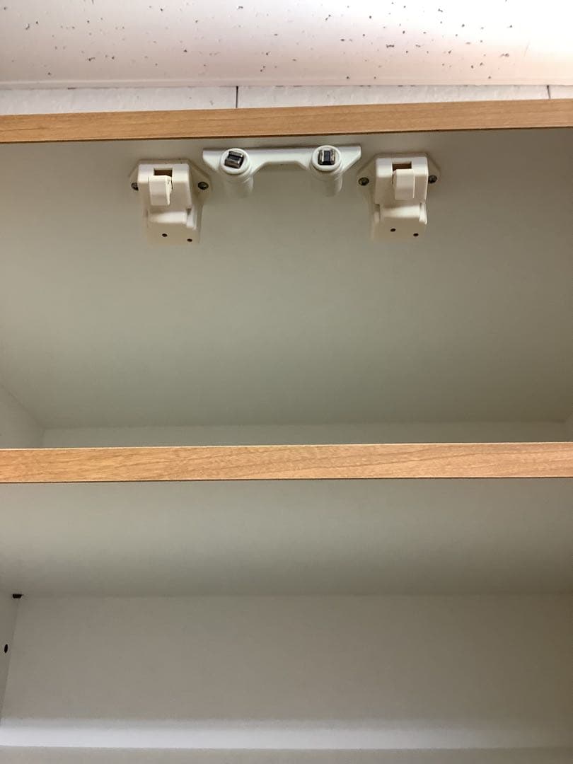 【送料込み】ウッドカントリー　無垢材　スリム食器棚 ハイタイプ