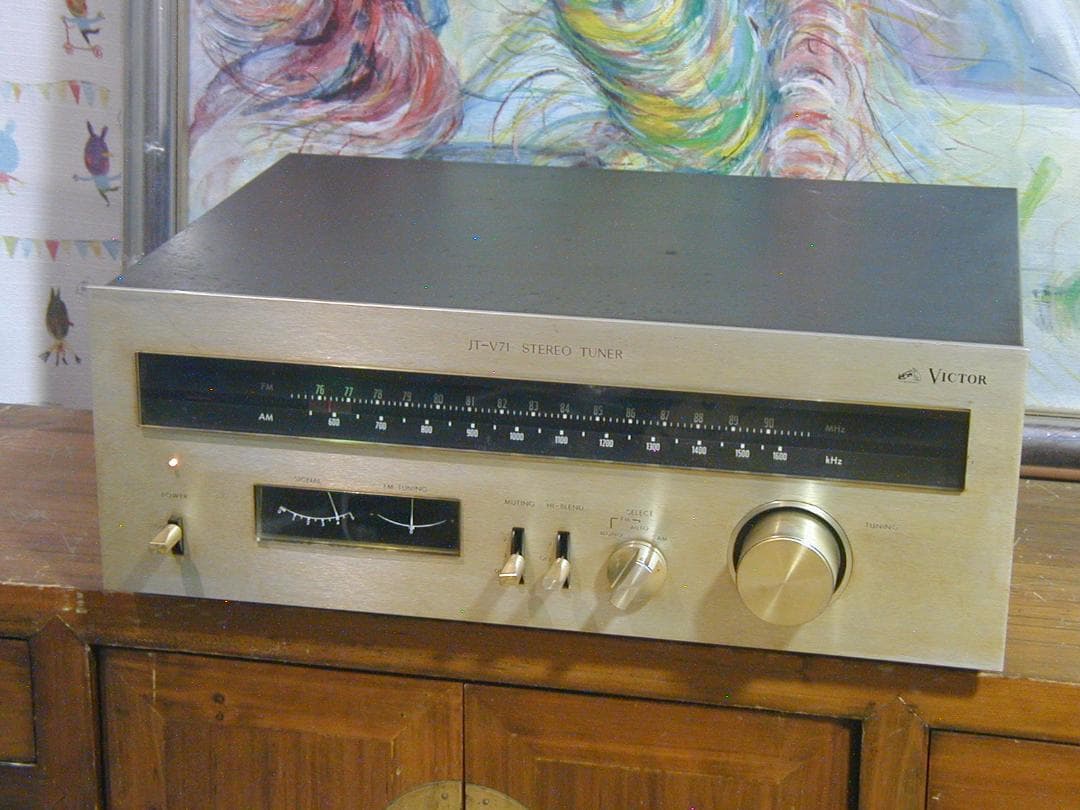 ★ビクター JT-V71 AM/FM Stereo チューナー (1976)