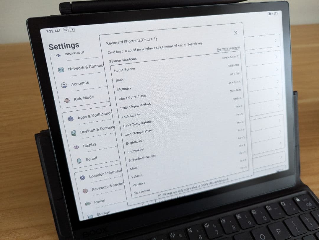 BOOX Tab Ultra C Pro 10 キーボード　スタイラス　カバー