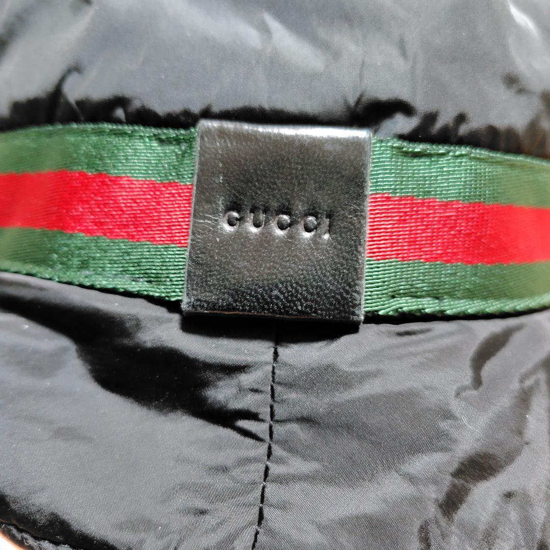 GUCCI ブラック バケットハット M