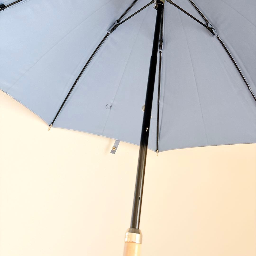 バーバリー　ノバチェック　ブルー　日傘　雨傘　兼用　長傘　Burberry