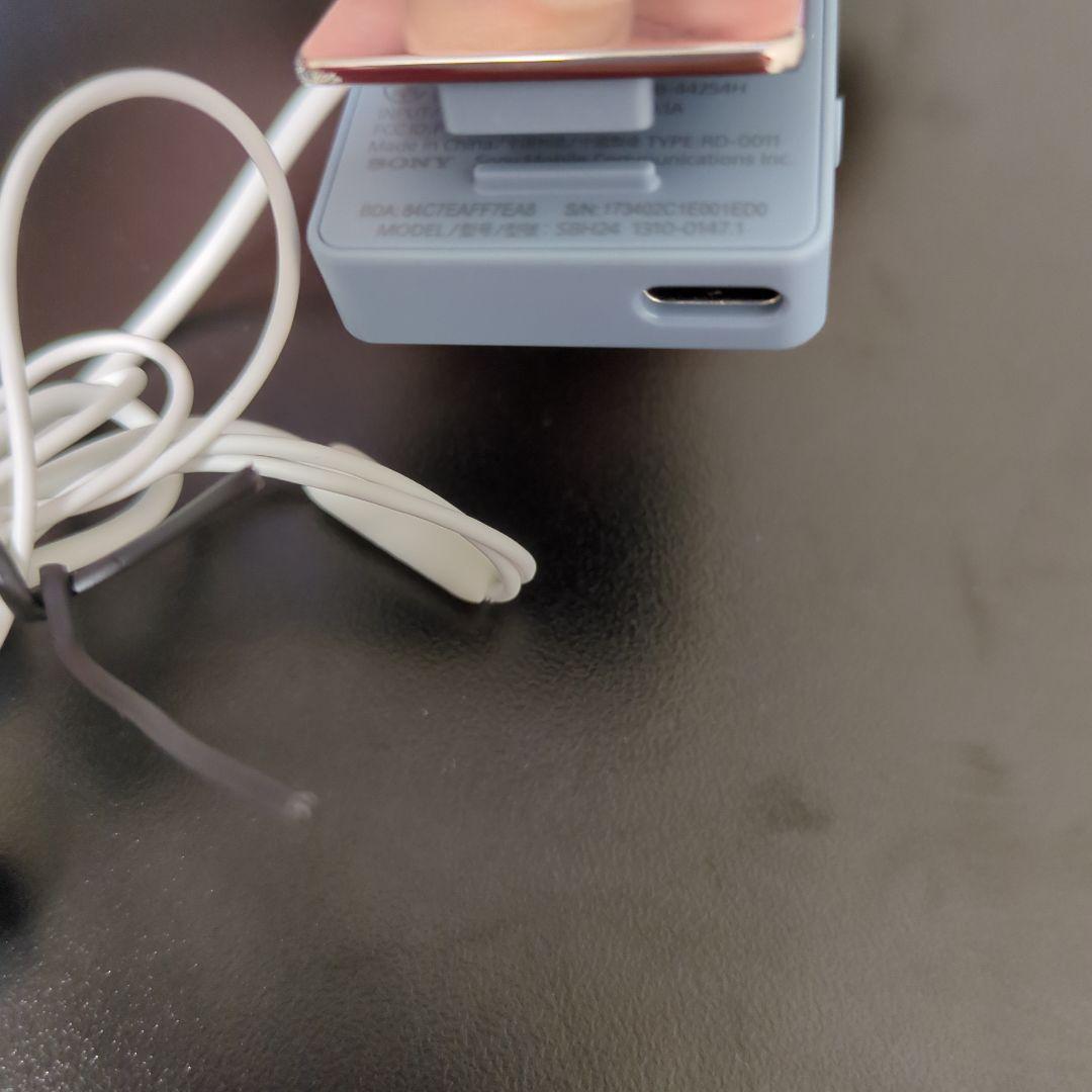 SONY ワイヤレスヘッドセット 青色