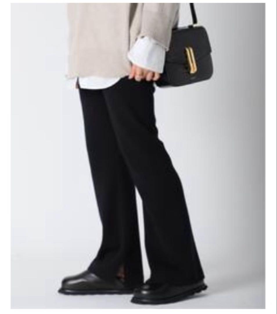 Deuxieme Classe スムースニットパンツ36