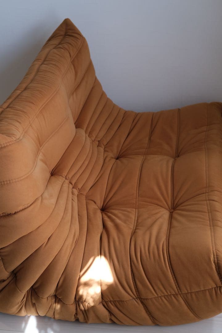 リーンロゼ　ligne roset トーゴ2p ブラウン【廃盤カラー】