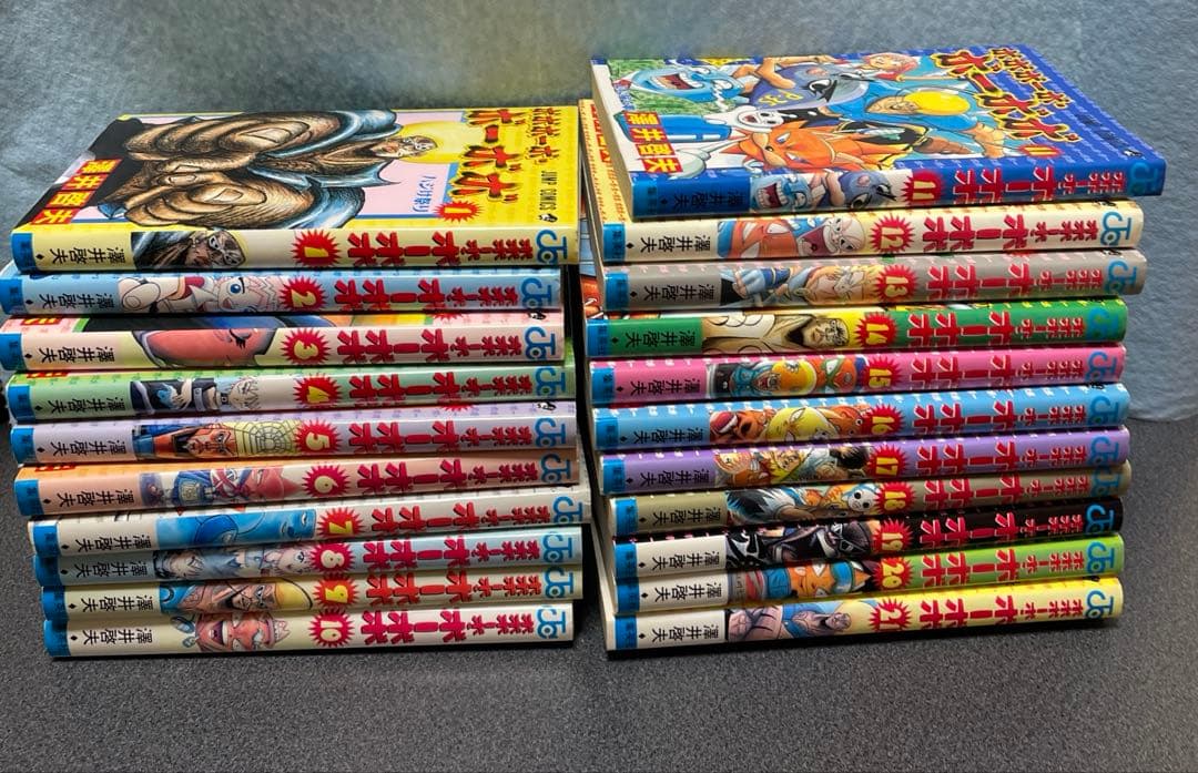 ボボボーボ・ボーボボ　1-21巻、新説1-7巻、ボーボ本、全巻セット　澤井啓夫