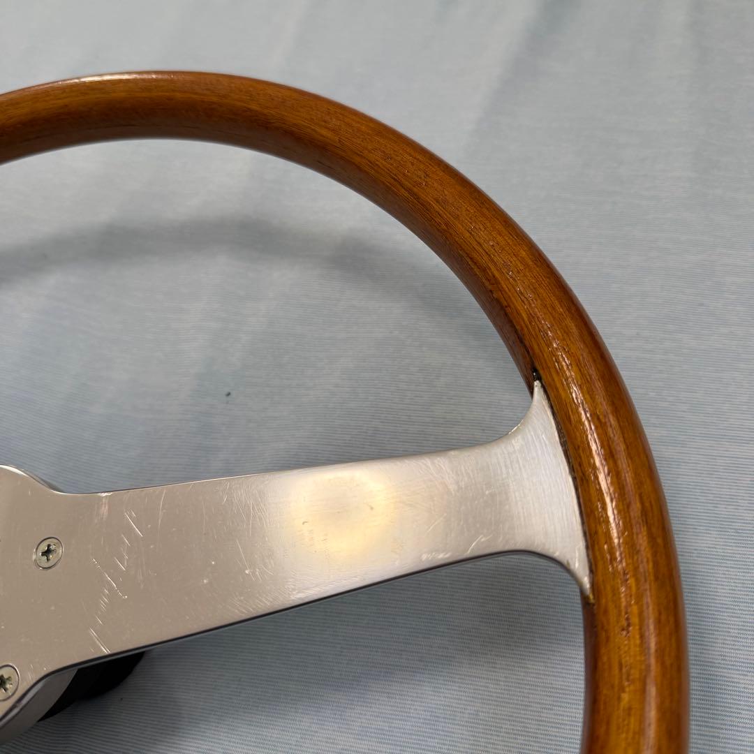 ぶ*つ様 希少　レスレストン　ウッド　ステアリング ボス付き　ミニ　　mini