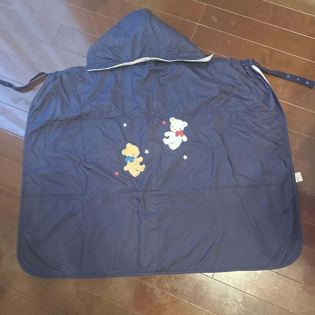 美品familiar 3WAYブランケット