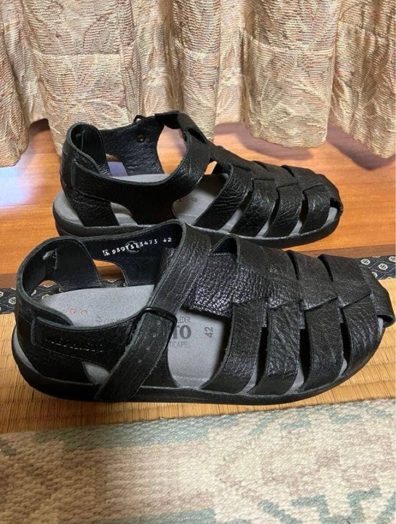 mephisto sam ブラック　サンダル　42 supply tokyo