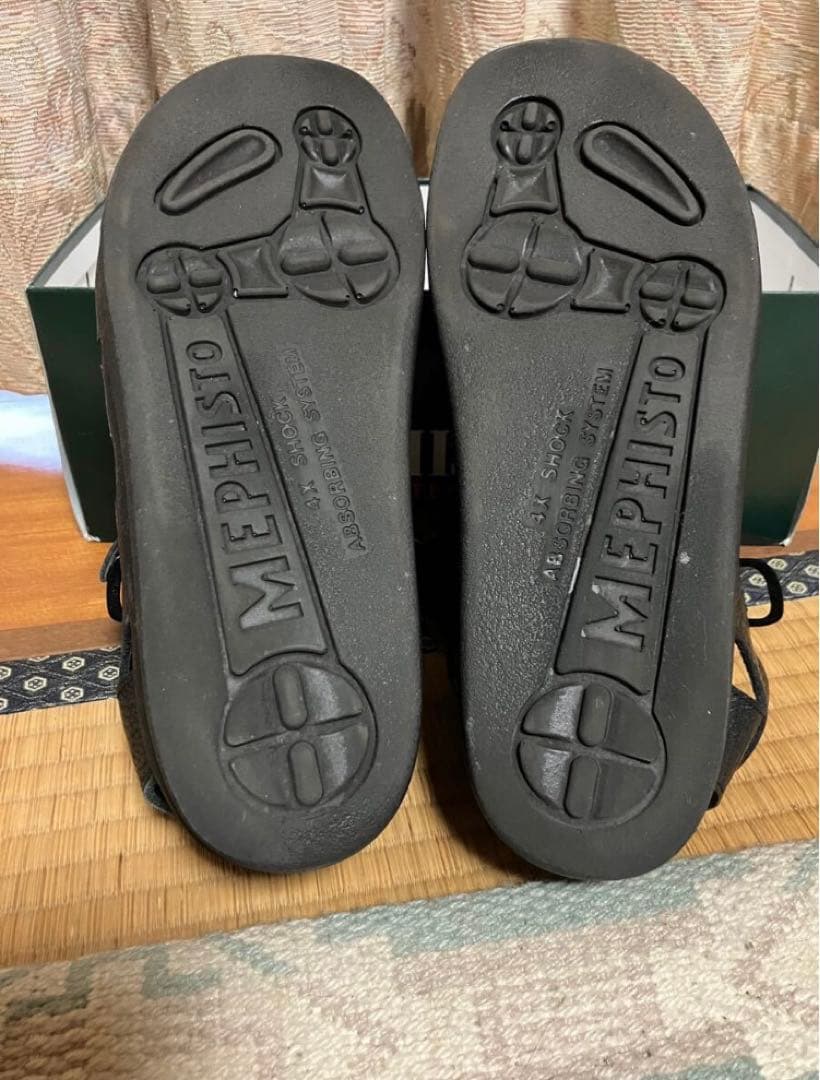 mephisto sam ブラック　サンダル　42 supply tokyo
