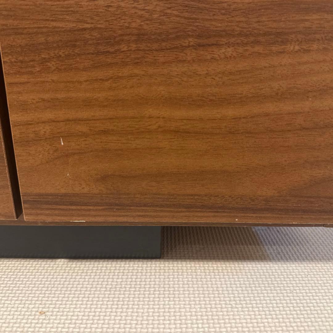 匿名配送　lowya 140cm テレビ台　ウォルナット