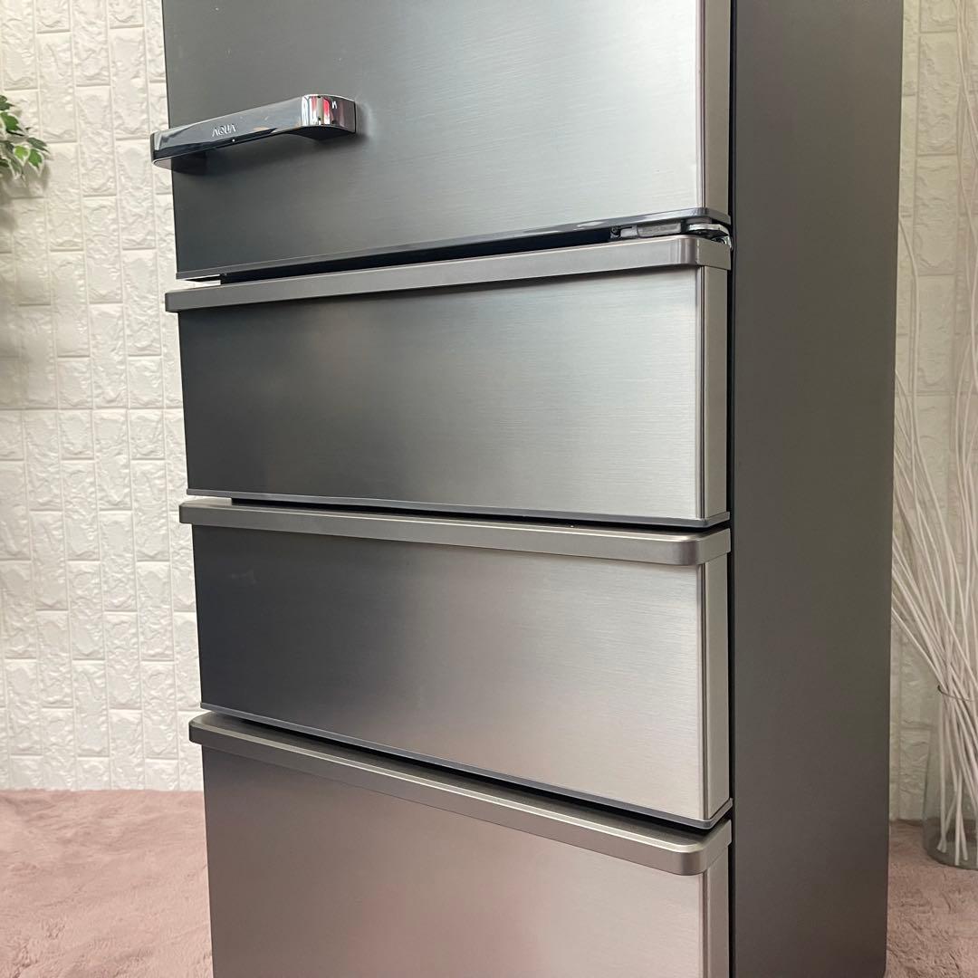 都内23区配送無料✨冷蔵庫　アクア　4ドア　自動製氷機能付き　美品