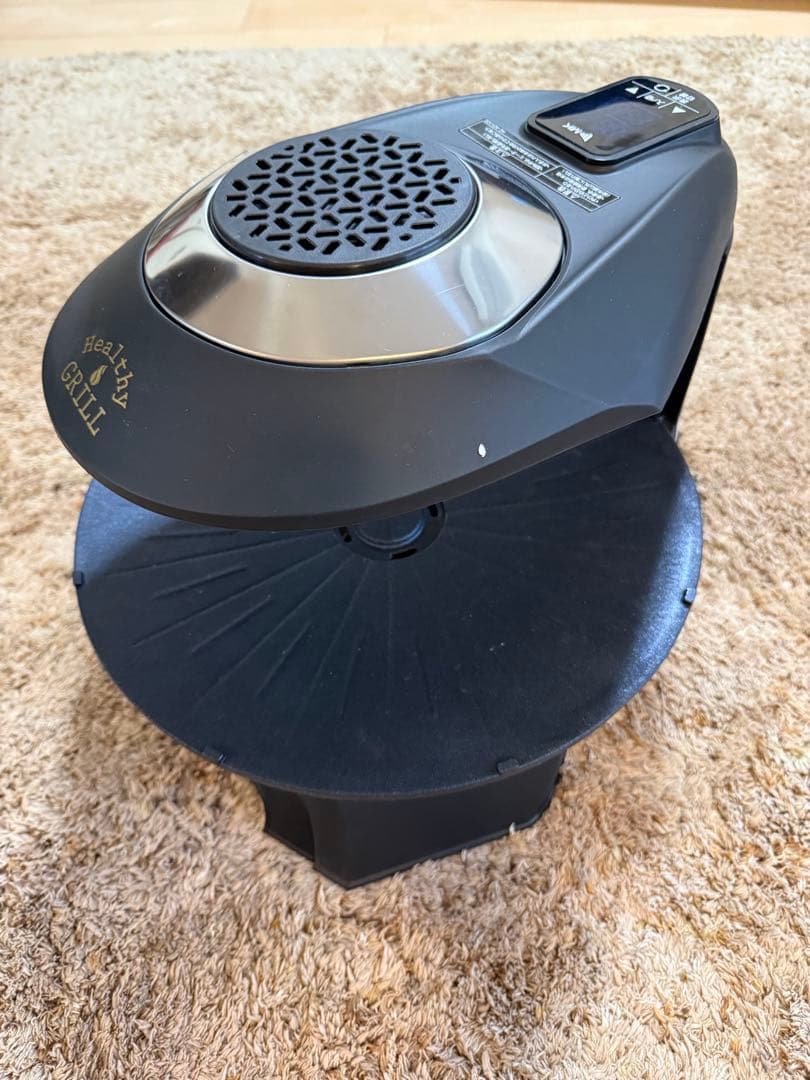 中古美品　無煙ロースター ヘルシーグリル　HG-100K １回使用のみ