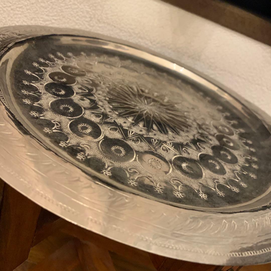 【美品】モロッコテーブル モロッコ家具 ティーテーブル