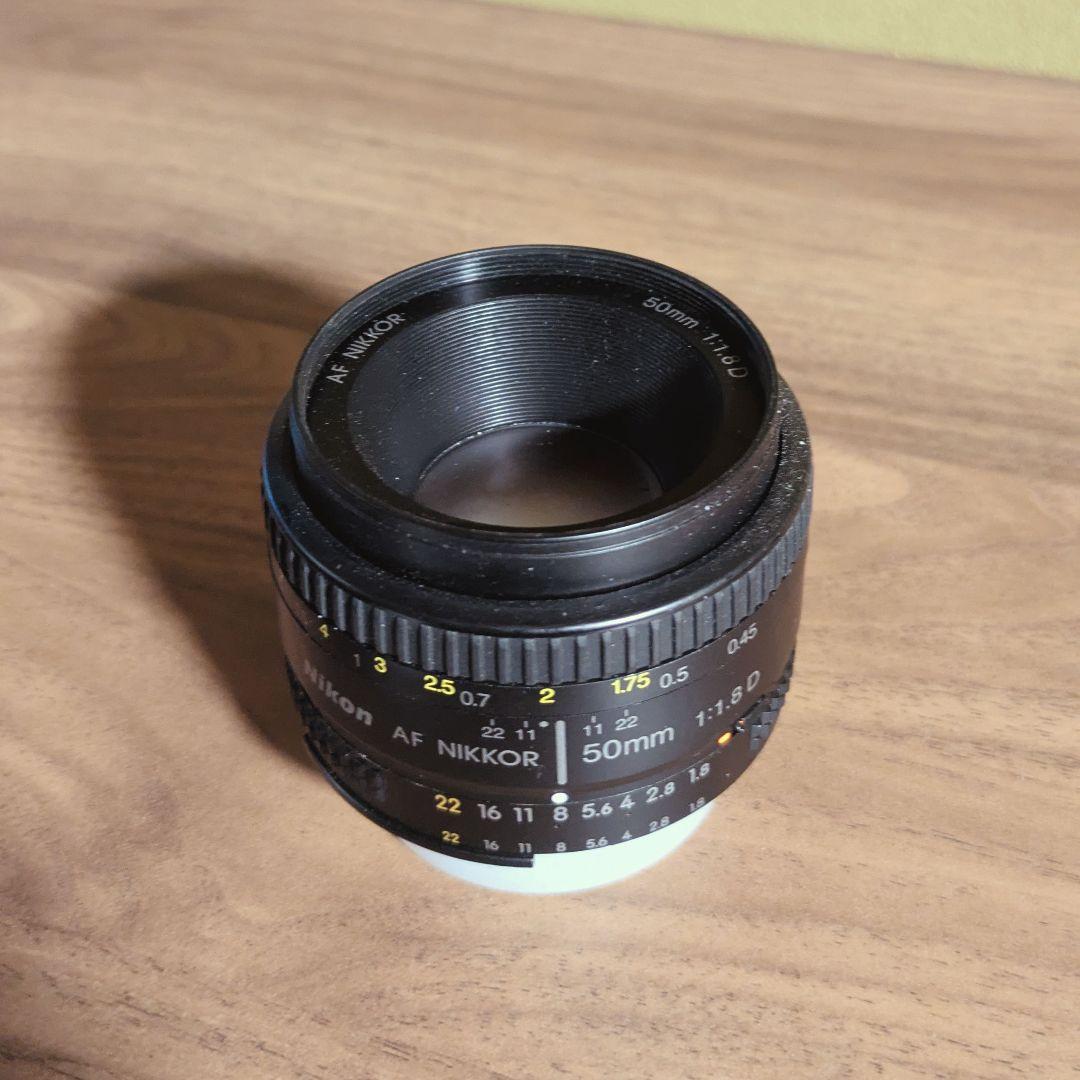 美品　ニコン　Nikon AF NIKKOR 50mm f1.8 D