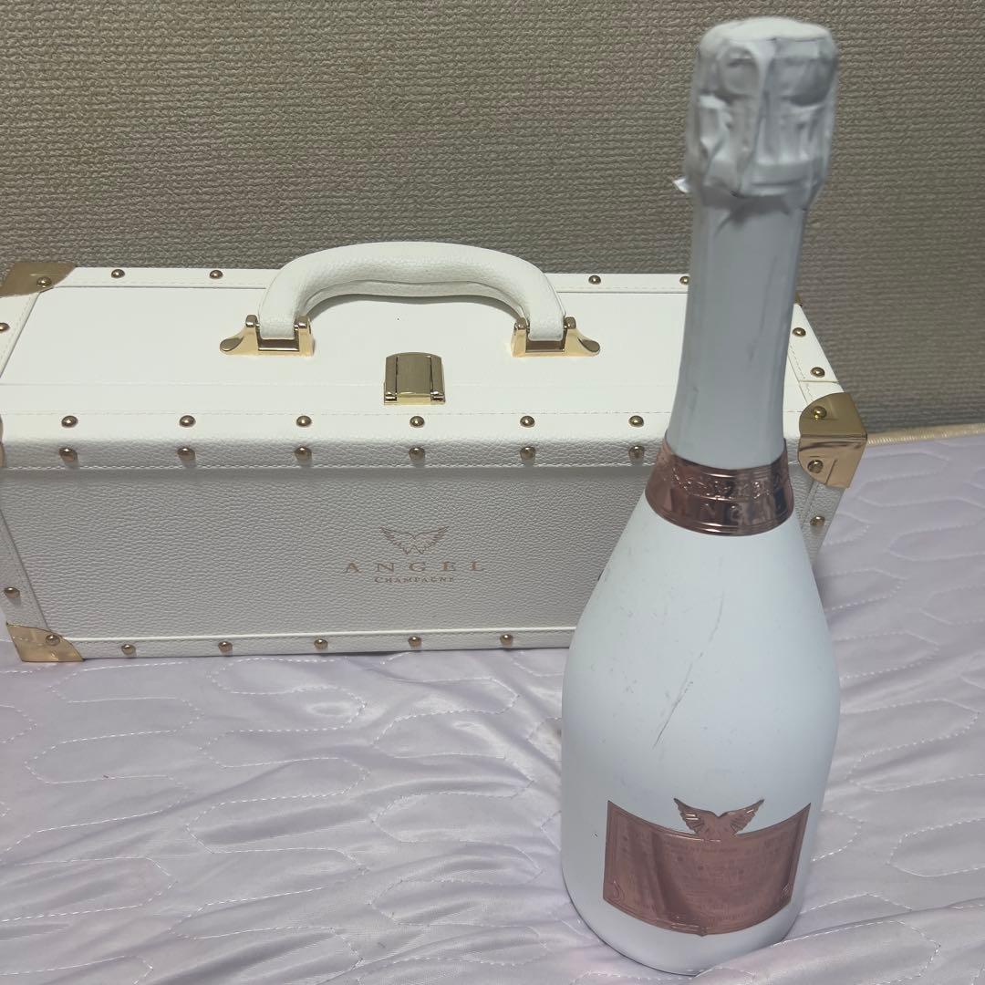 未開封　ANGEL シャンパン ホワイトロゼ 750ml ケース付き