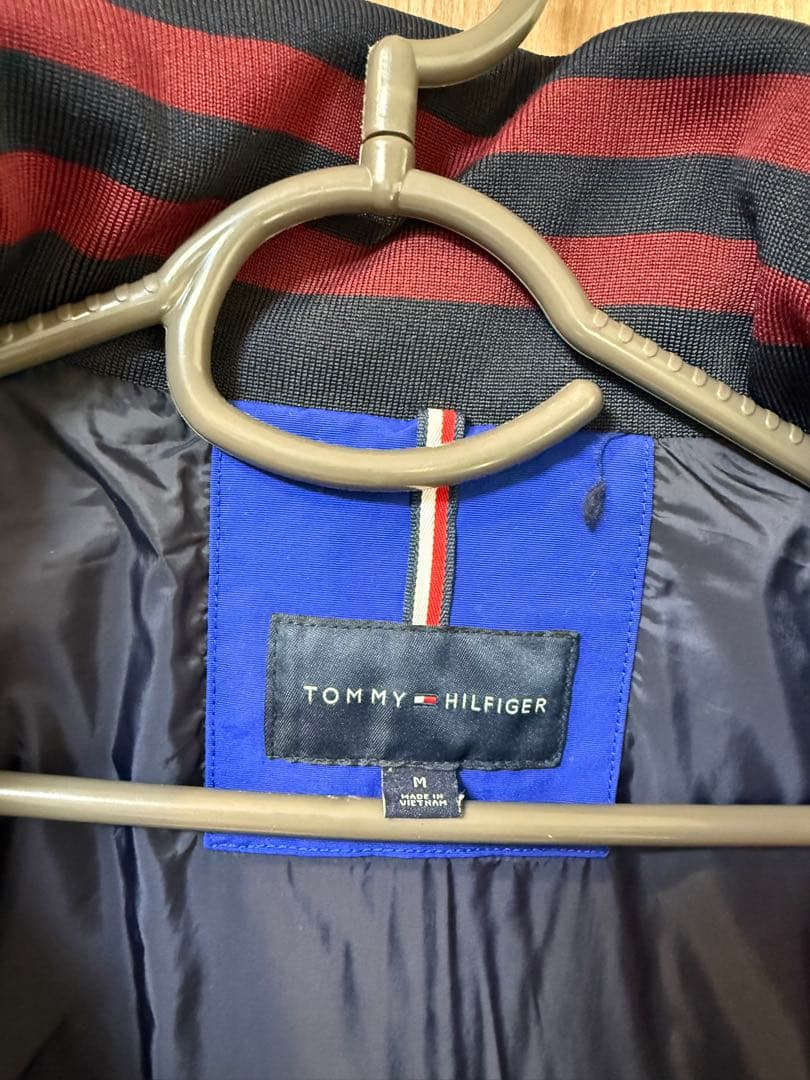 【値下げ】  トミー　ダウンジャケット 青