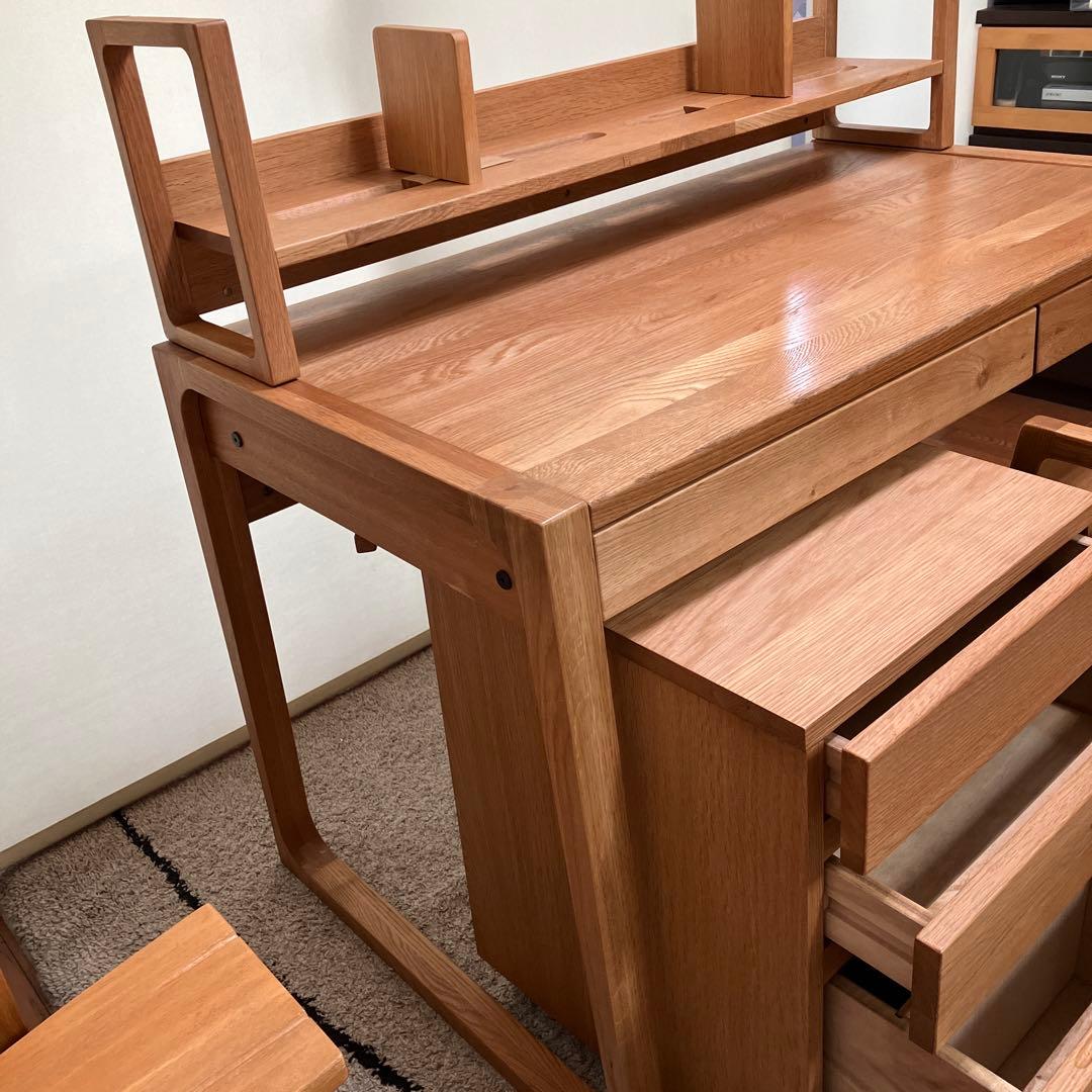 ①＋②アクタス フォピッシュ 学習机 【机&シェルフの出品】