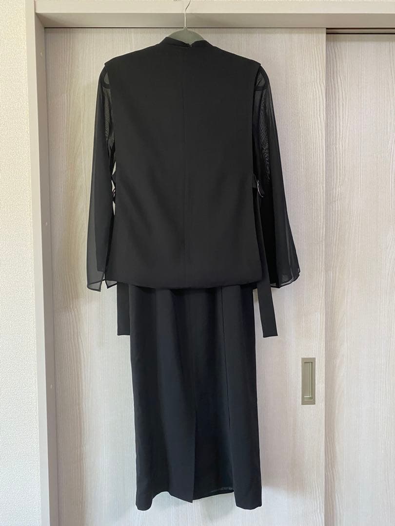 パーティードレス　ブラック セットアップ
