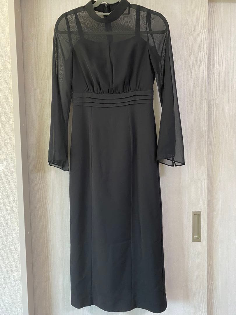 パーティードレス　ブラック セットアップ