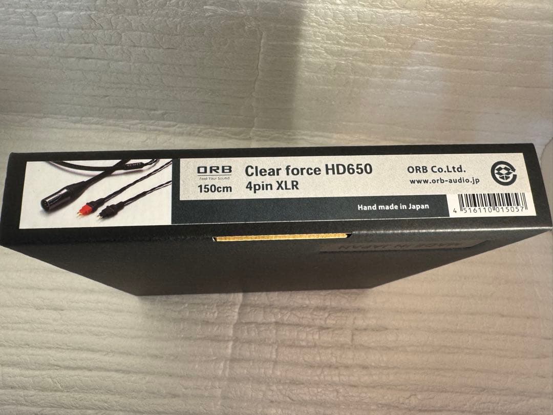ヘッドホン Clear force HD650 4Pin XLR