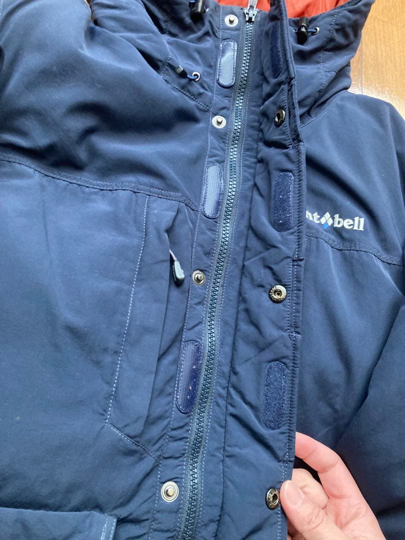 モンベル　ローガンダウンパーカ　ネイビー　XS