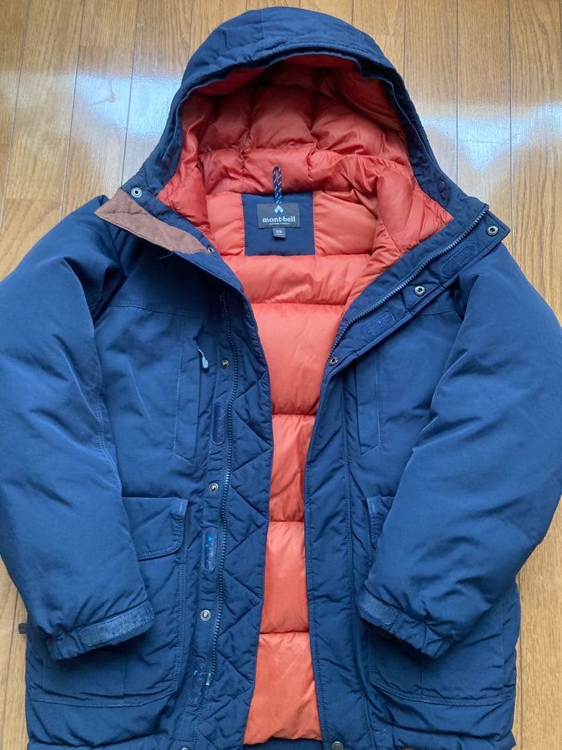 モンベル　ローガンダウンパーカ　ネイビー　XS