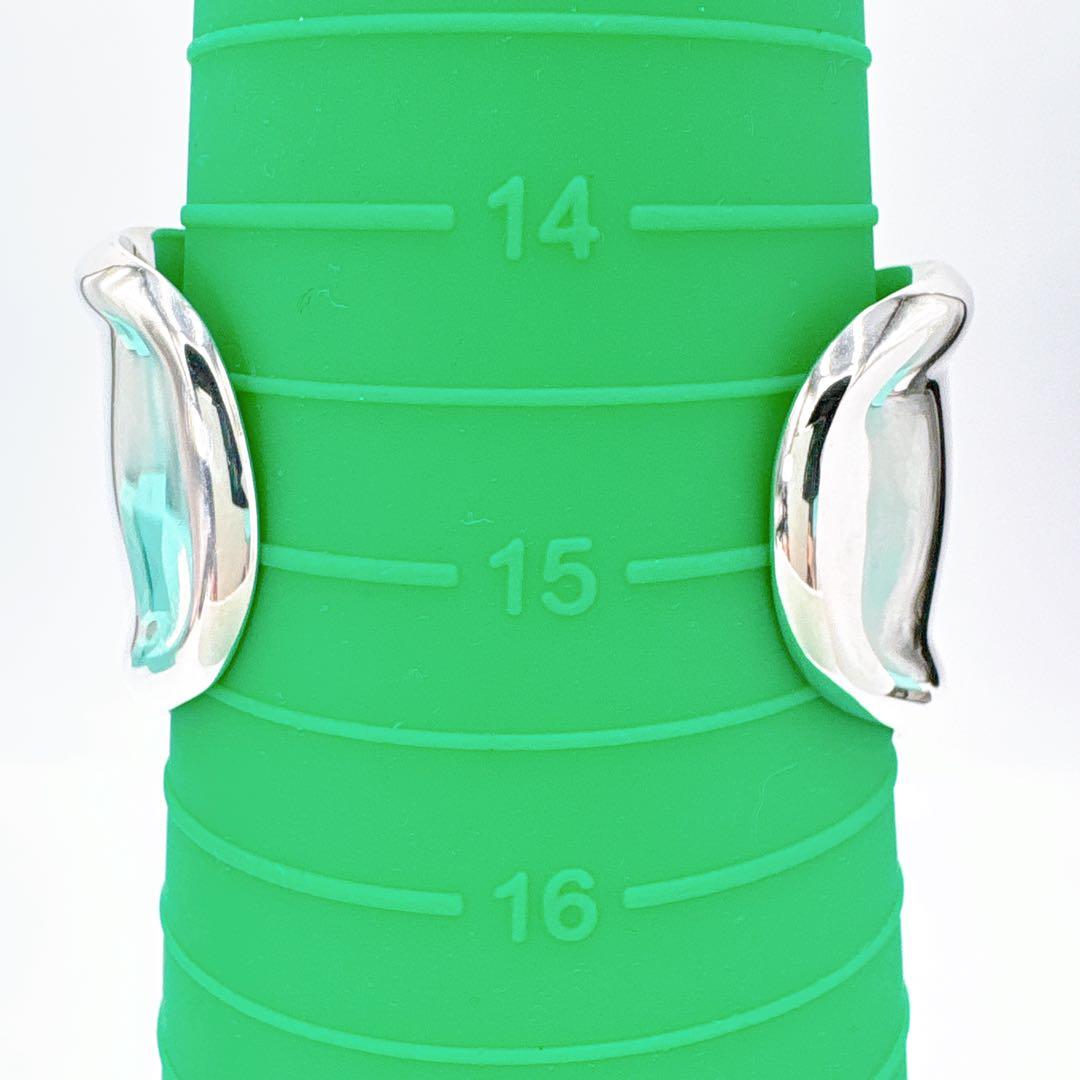 極美品 ティファニー ボーンカフ スモール 右手用 バングル シルバー925