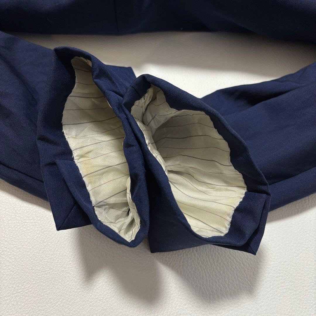 シンプリシテェ カノニコ生地 モヘヤ混 XLサイズ スーツ セット ブルー系