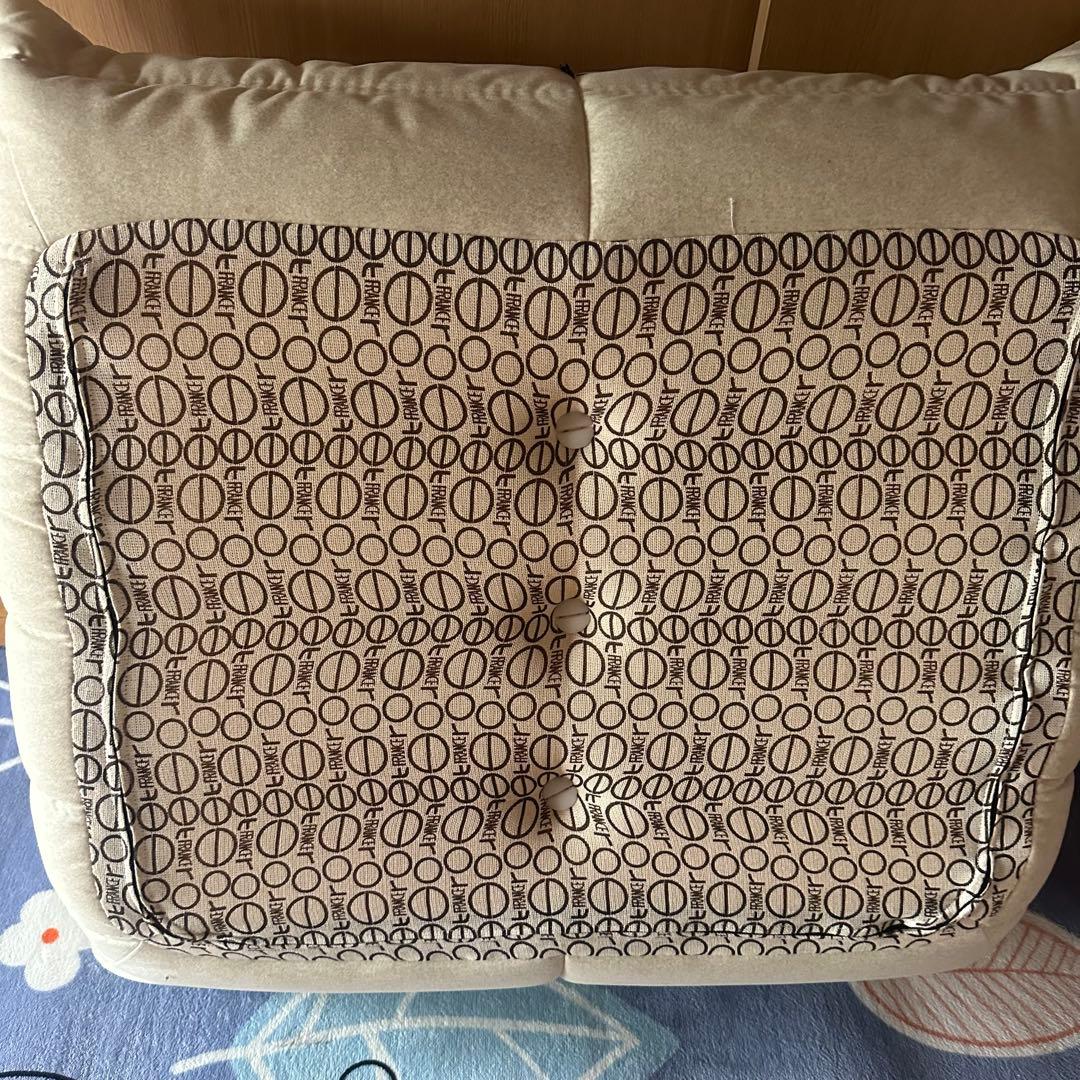 正規品 リーンロゼ ROSET TOGOトーゴ パフ DENDEN アイボリー