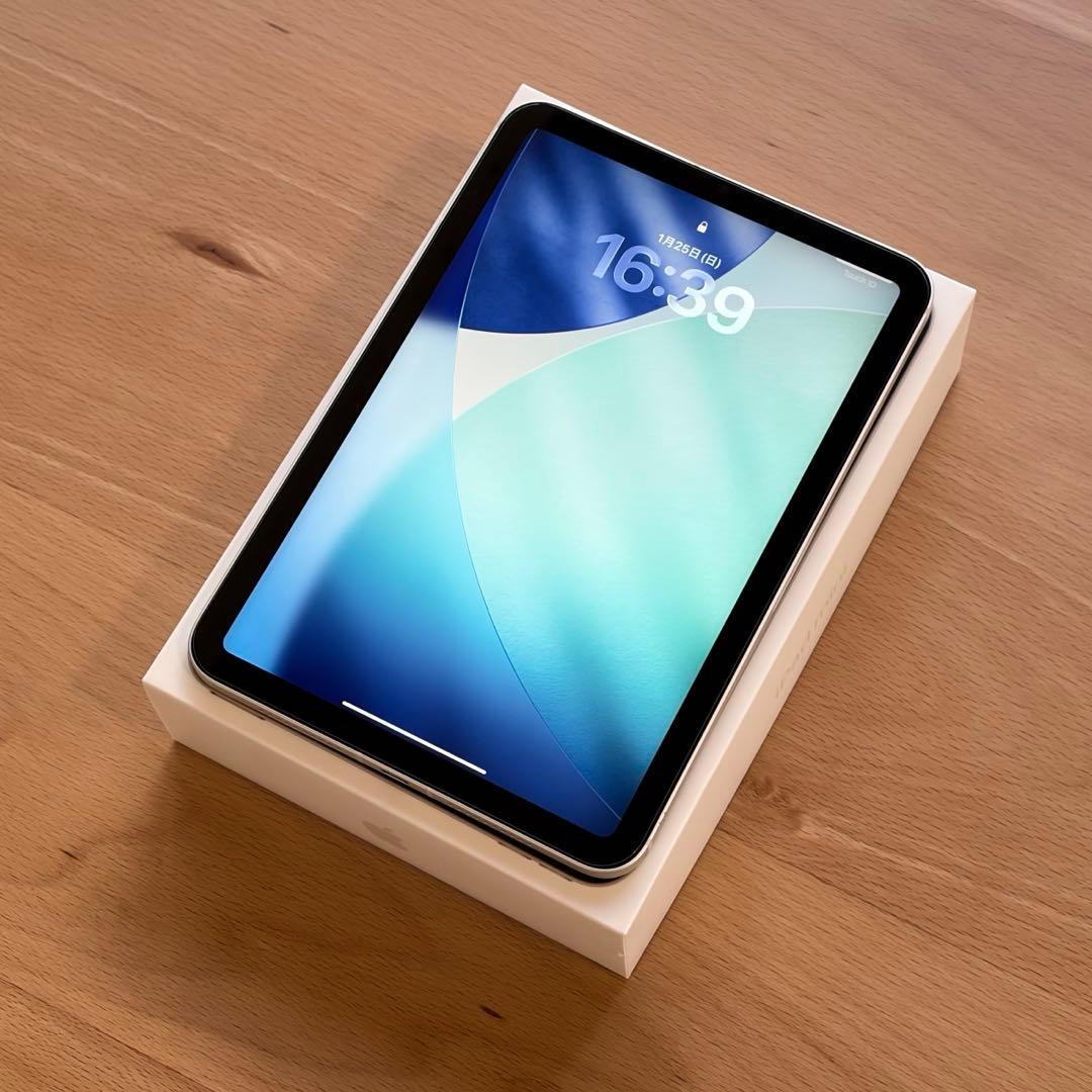【画面無傷】iPad mini 6 セルラー 64GB PITAKAケース付