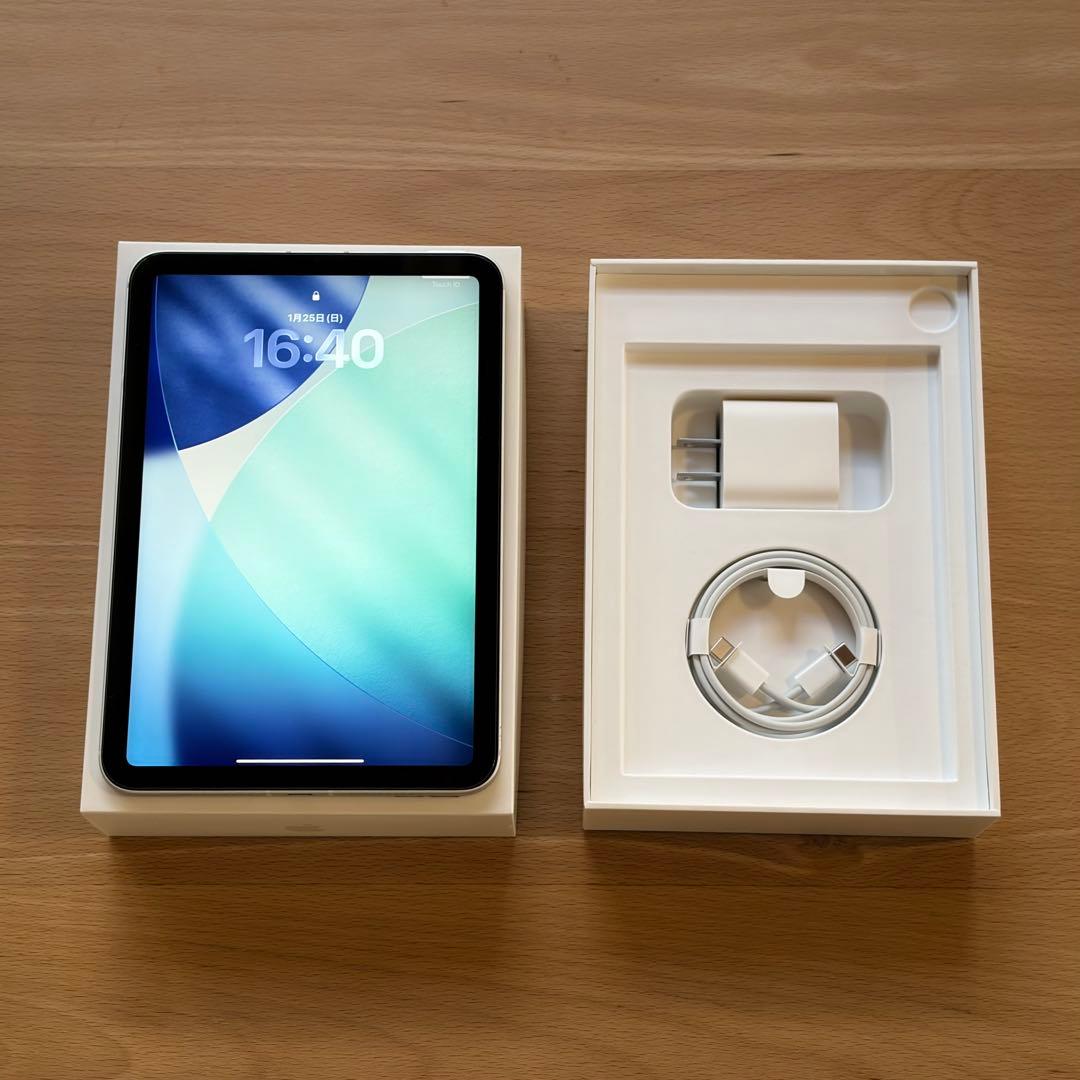 【画面無傷】iPad mini 6 セルラー 64GB PITAKAケース付