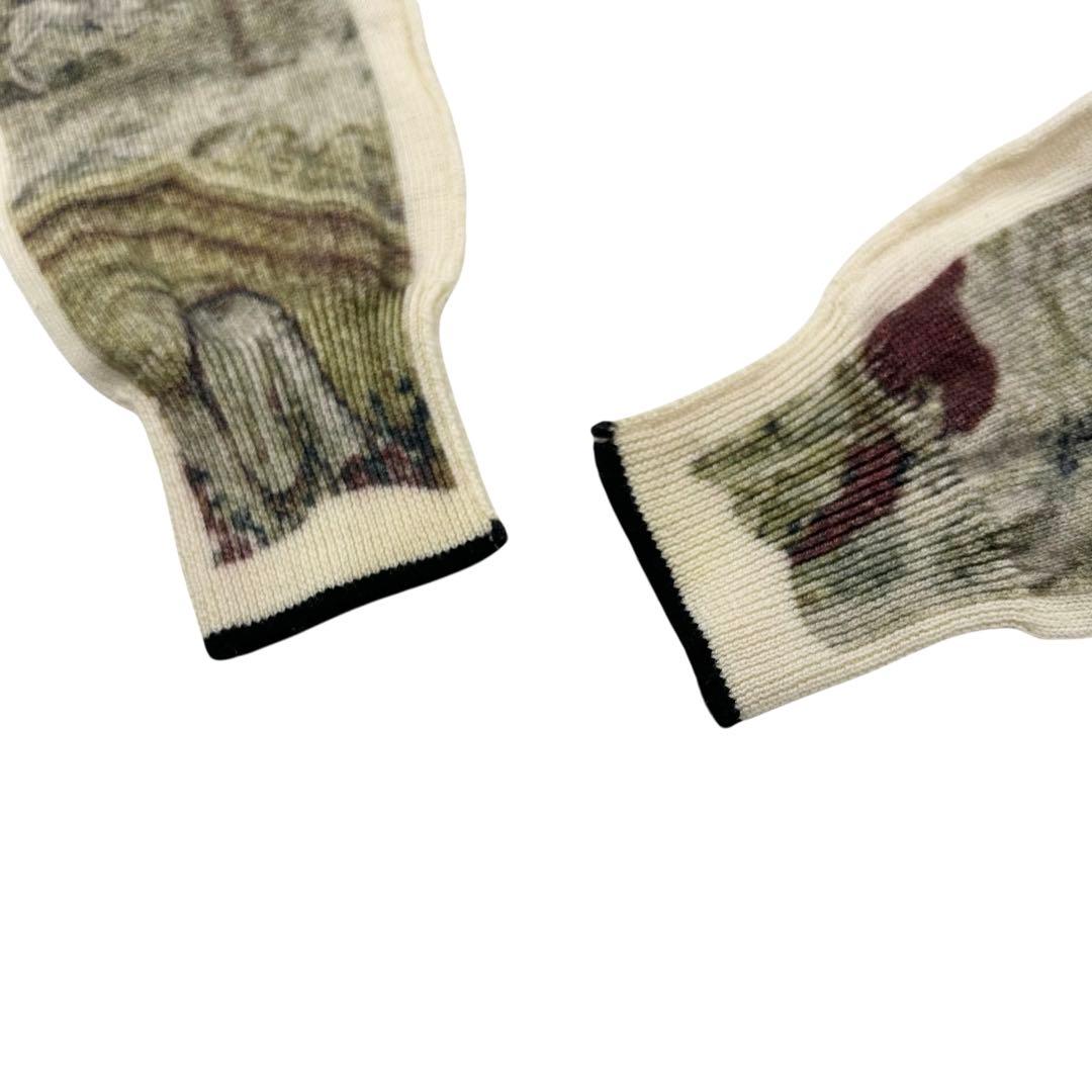 DOLCE&GABBANA 西洋絵画 ニットカーディガン