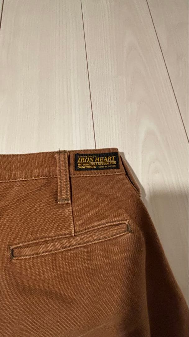 IRON HEART ブラウン チノパン