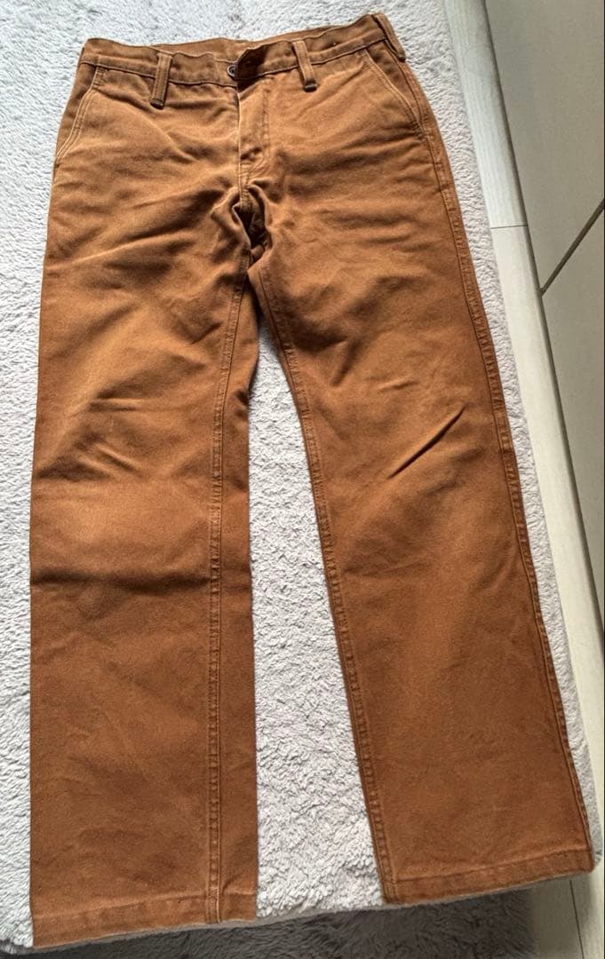 IRON HEART ブラウン チノパン