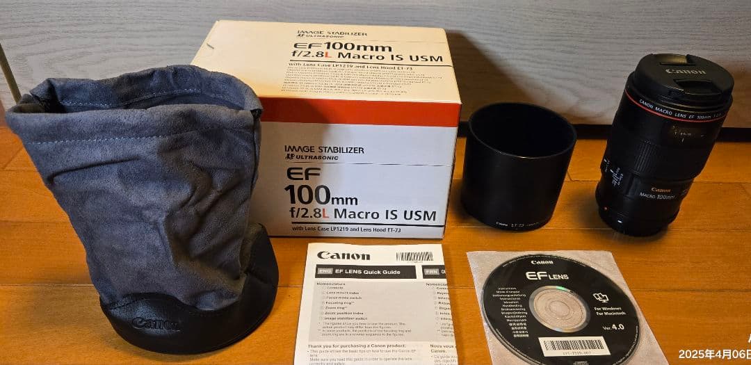 ⭐Canon EF 100mm F2.8L MACRO IS USM ⭐超美品⭐