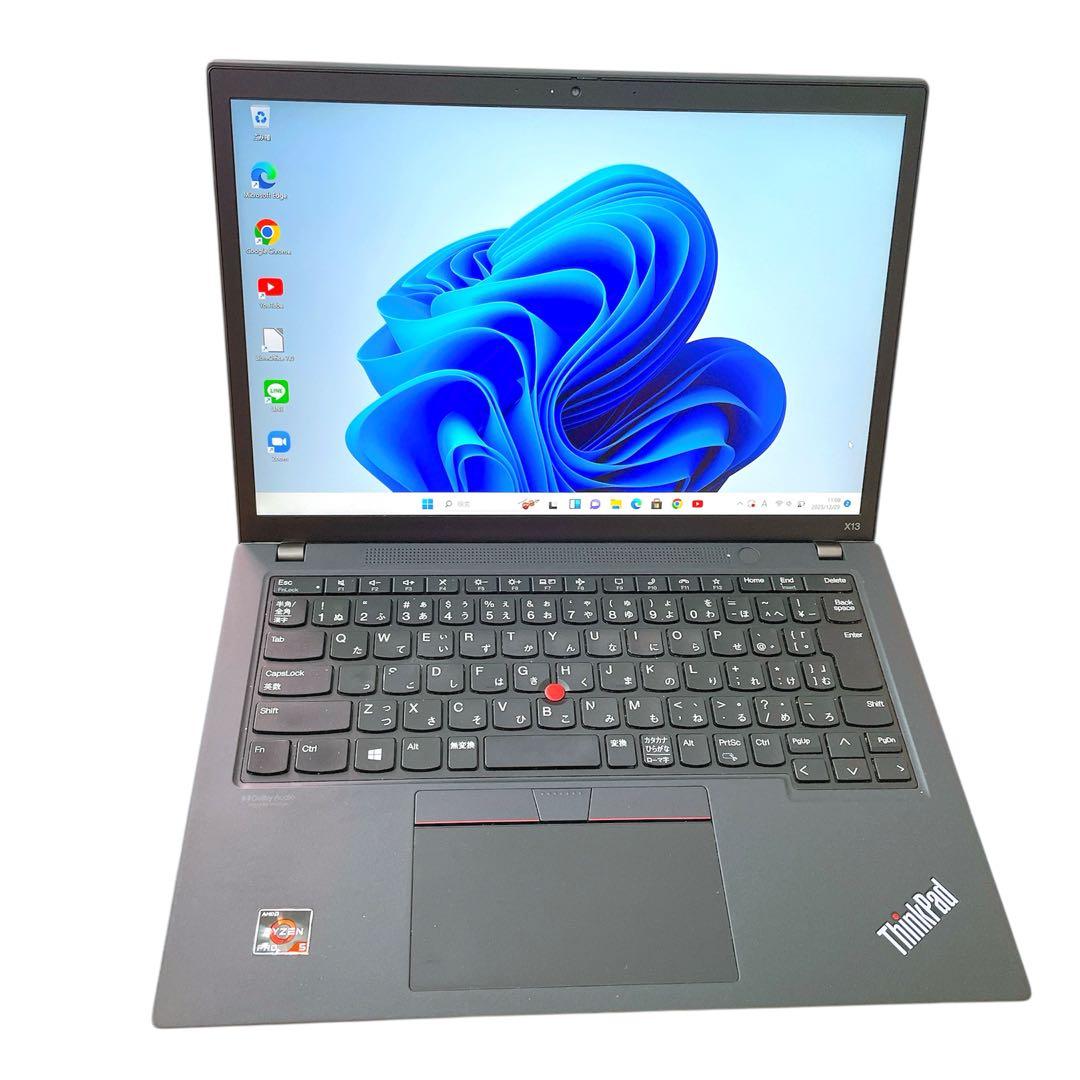ThinkPad X13 Gen2 Ryzen 5Pro 8G 256G カメラ