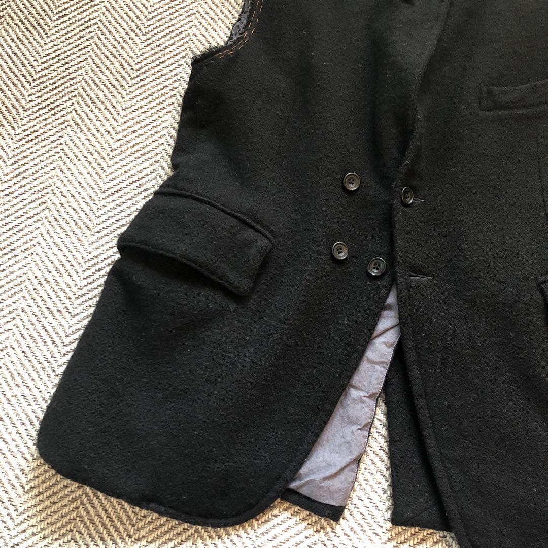 トップス ensou. cut - off sleeve jacket BLK (L)