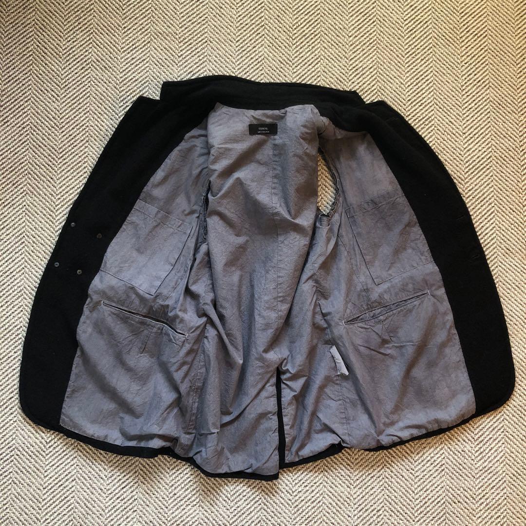 トップス ensou. cut - off sleeve jacket BLK (L)