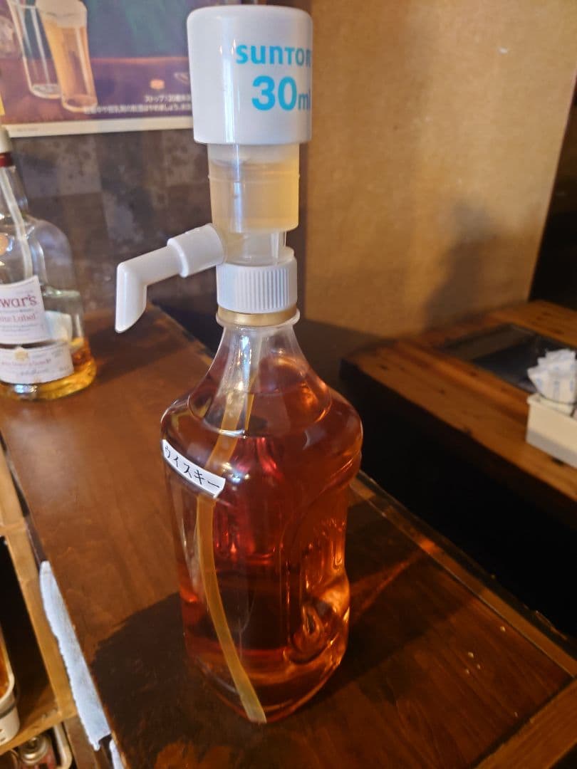 SUNTORY GIN SUI 1800ml 6本セット ポンプ 2個付き 翠