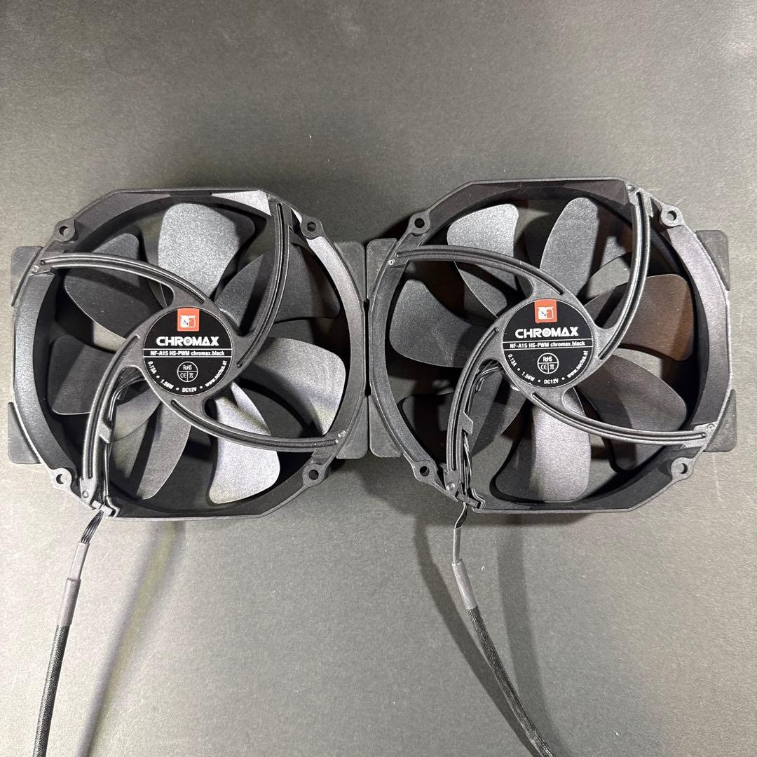 【欠品有】NOCTUA NH-D15 chromax.black CPUクーラー