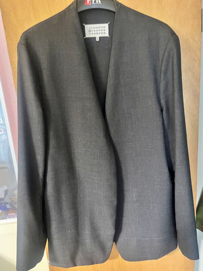 メゾンマルジェラ　ノーカラージャケット　20 サイズ48